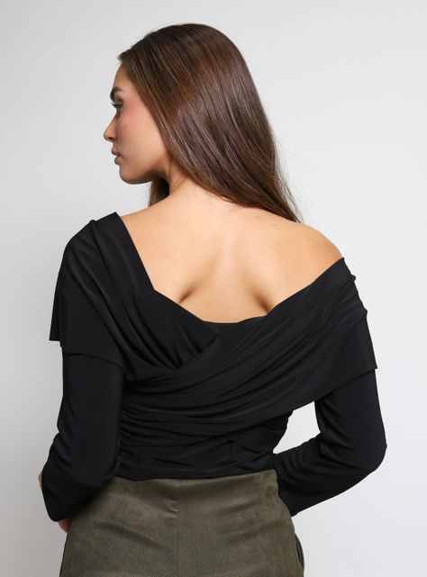 Polera Suri Negro Natalia Seguel-4