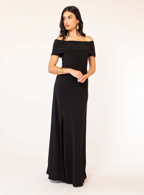 Vestido Ester Negro Natalia Seguel-0