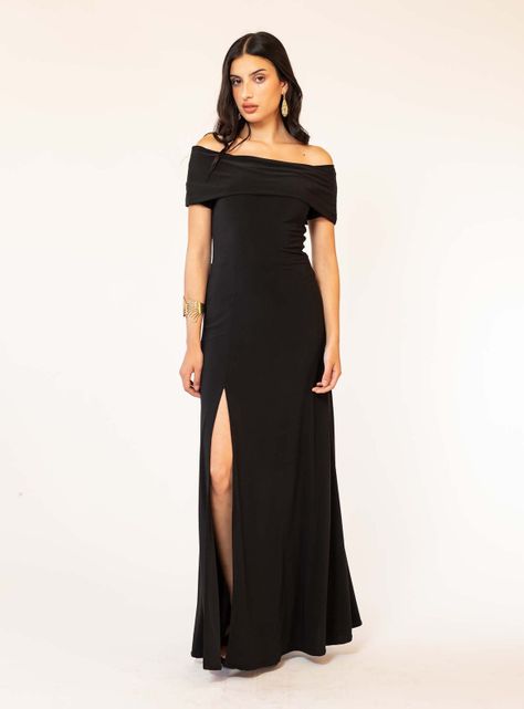 Vestido Ester Negro Natalia Seguel-1