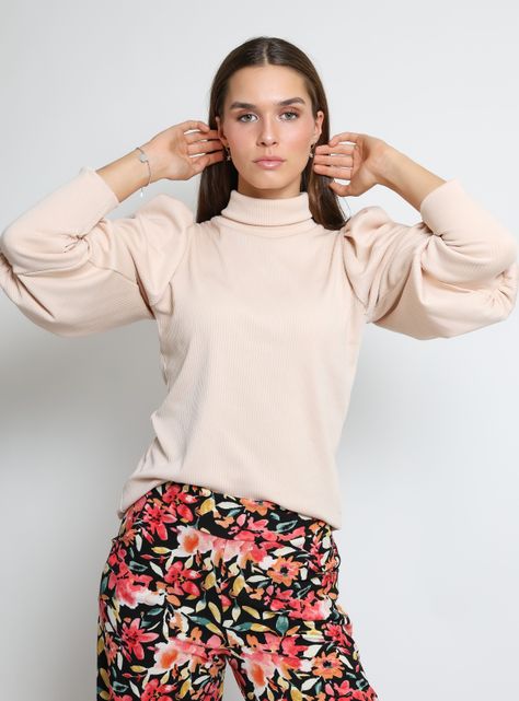 Polera Vane Beige Natalia Seguel-4