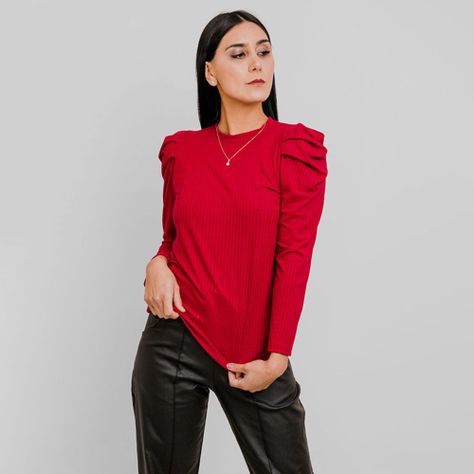 Polera Kat Rojo Natalia Seguel-0
