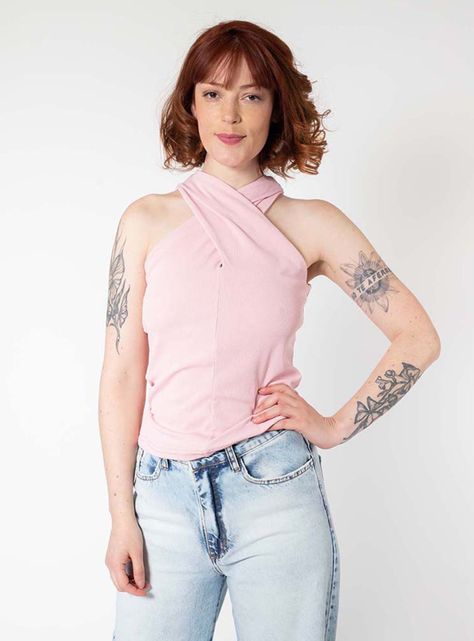 Polera Giulia Rosa Natalia Seguel-3