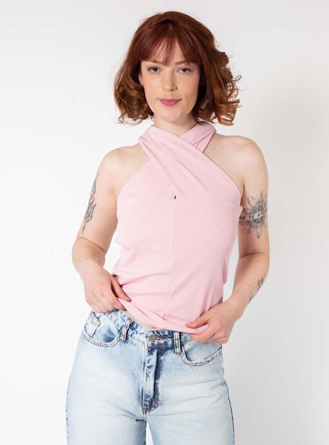 Polera Giulia Rosa Natalia Seguel-0