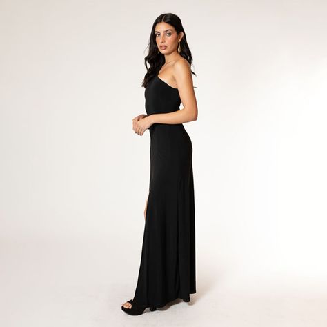 Vestido Emilia Negro Natalia Seguel-3