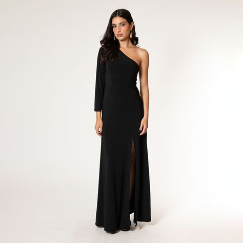 Vestido Emilia Negro Natalia Seguel-6