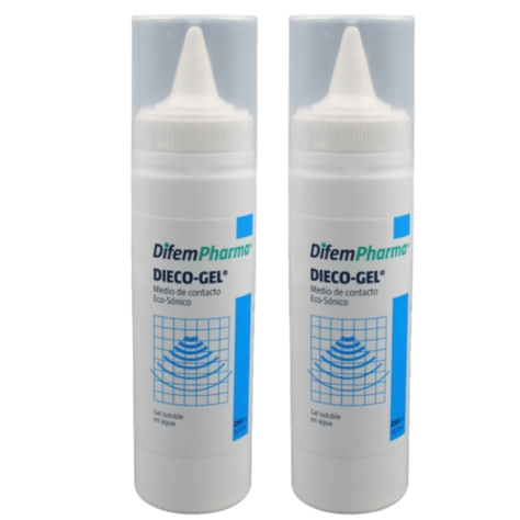 Pack 2 Gel Conductor Ultrasonido Dieco-gel 250 Ml-0