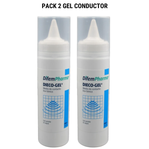 Pack 2 Gel Conductor Ultrasonido Dieco-gel 250 Ml-1