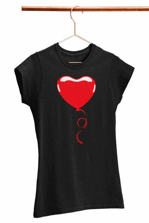 POLERA MUJER SAN VALENTÍN GLOBO CORAZÓN-1