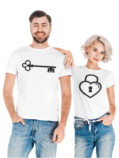 Poleras Dia Del Amor/amistad - Modelo Llave - Candado-0