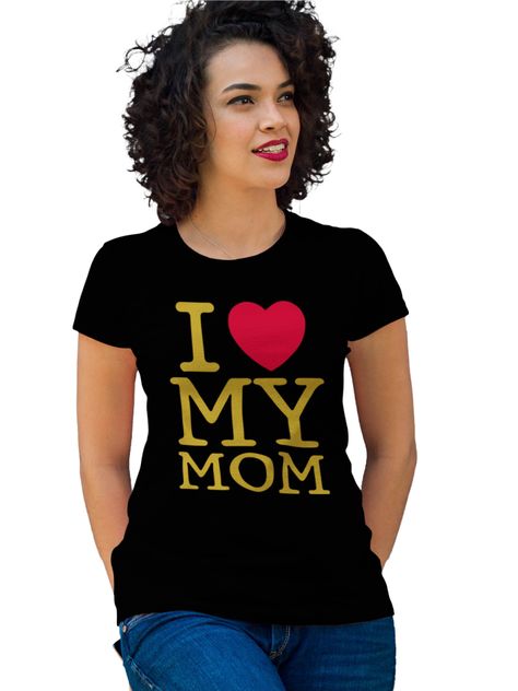 POLERA DÍA DE LAS MADRES I LOVE MY MOM-0