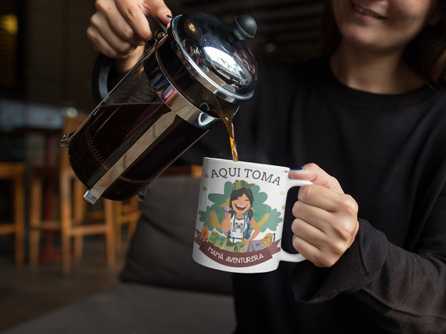 TAZA DÍA DE LAS MADRES AQUÍ TOMA MAMÁ BRUJA-1