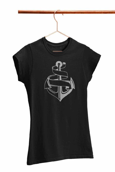 POLERA MUJER SAN VALENTÍN CORAZÓN ANCLA-1