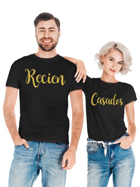 Poleras Dia Del Amor/amistad - Modelo RECIEN - CASADOS-0