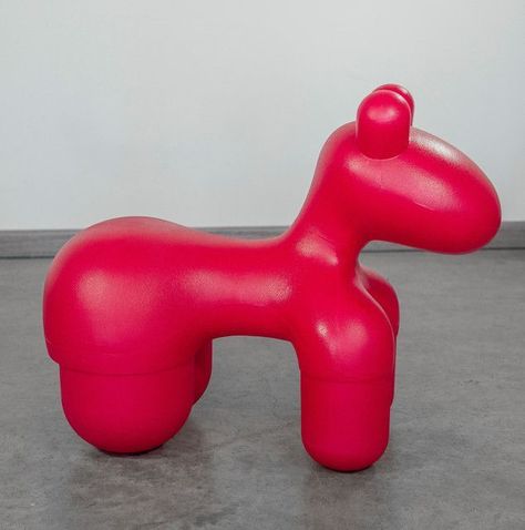 Silla Pony Roja -3