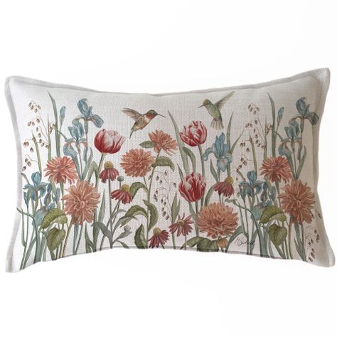 FUNDA COJÍN MARISA BULERÍA FLORAL 50X30-0
