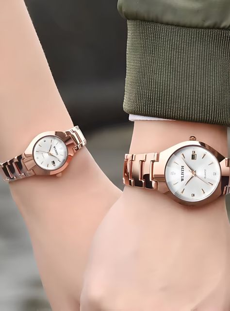 Relojes en set para él y ella + brazalete de regalo-1