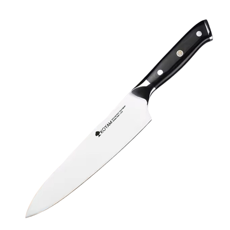 Cuchillo cocina Chef profesional 8in Acero 1.4116 Gama Alta-0