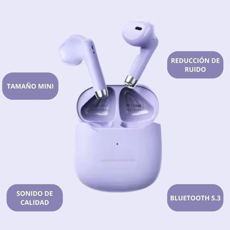 Audífonos Bluetooth TWS Calidad de Sonido HD-3