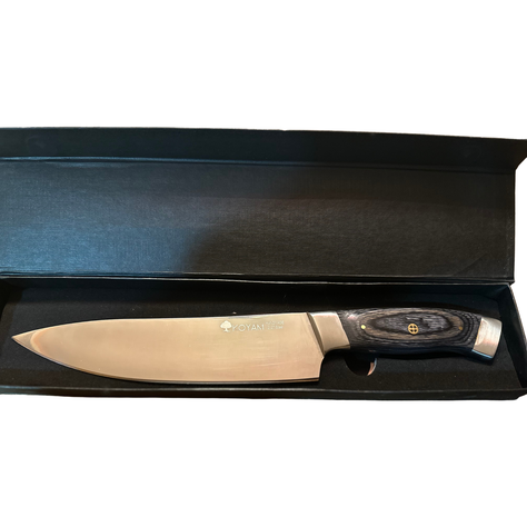 KOYAM - Cuchillo Chef 20cm Gris. Acero Sandvic 12C27-4