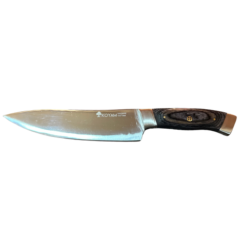 KOYAM - Cuchillo Chef 20cm Gris. Acero Sandvic 12C27-1