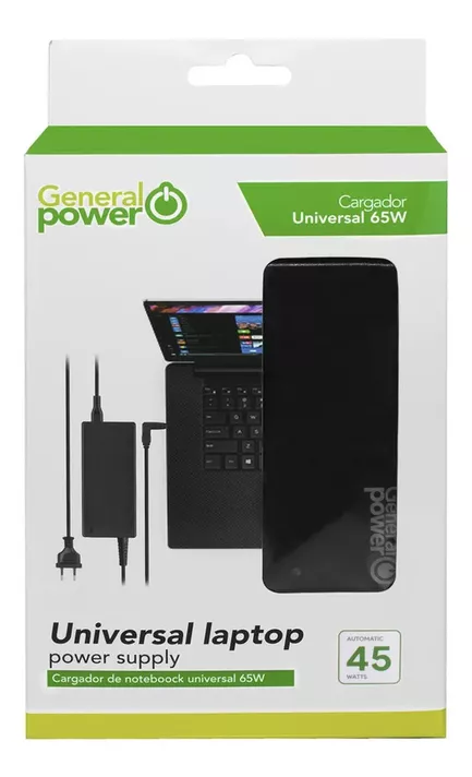 Cargador Universal Laptop General Power 45 Watts-0