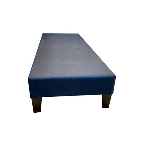 Base HVM Americana 1 Plaza Azul Felpa Pmadera-1