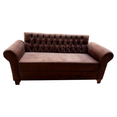 Sofa 3 Cuerpos Sofia Cafe Felpa Pmadera-1