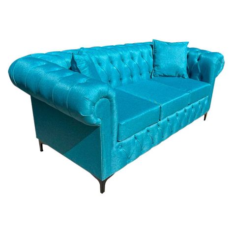 Sofa Chestefield Calipso Lino 3C Pmetal-1