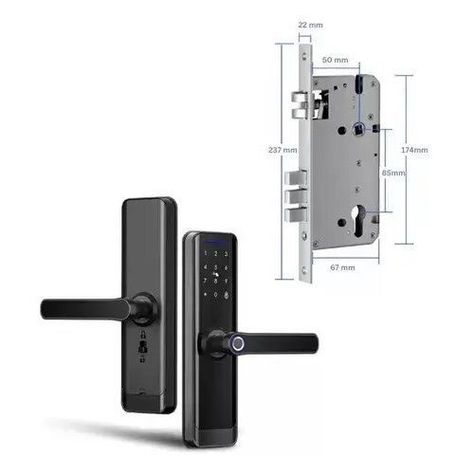 Cerradura Digital Inteligente TTLOCK Huella y Bluetooth Pro-1