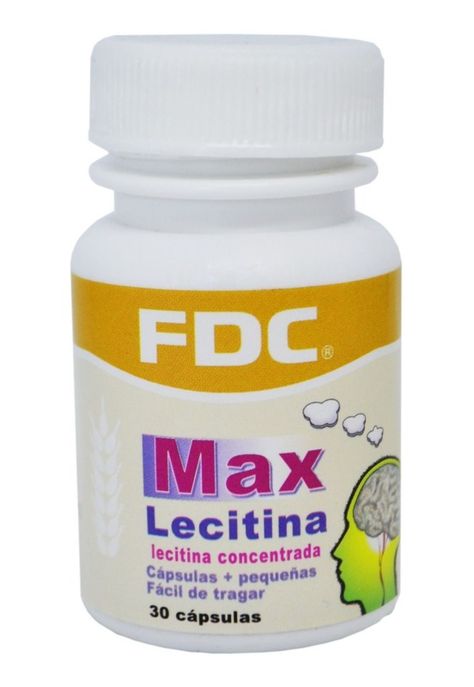 Concentracion Y Memoria - Max Lecitina X 30 Capsulas-0