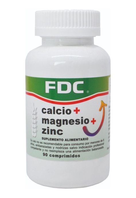 Calcio+magnesio+zinc X 60 Comprimidos-0