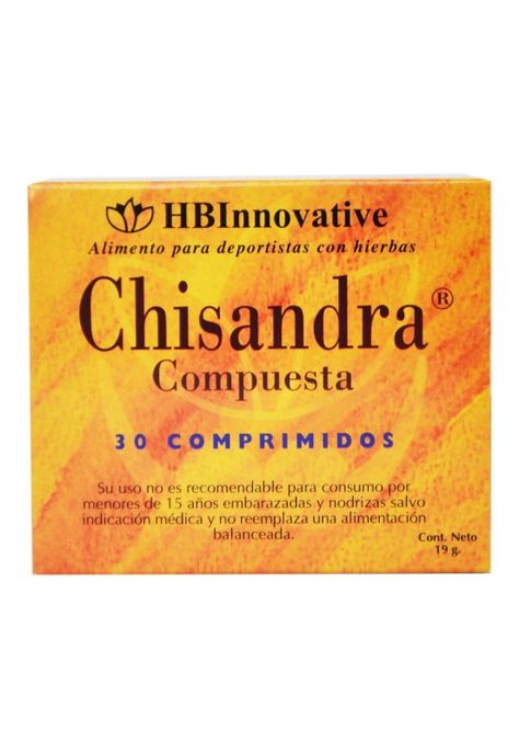 Energizante - Chisandra X 30 Comprimidos-0