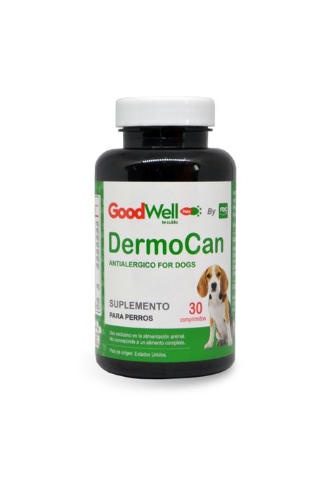 Antialérgico Perros - Dermocan Antialérgico x 30 comprimidos.-0