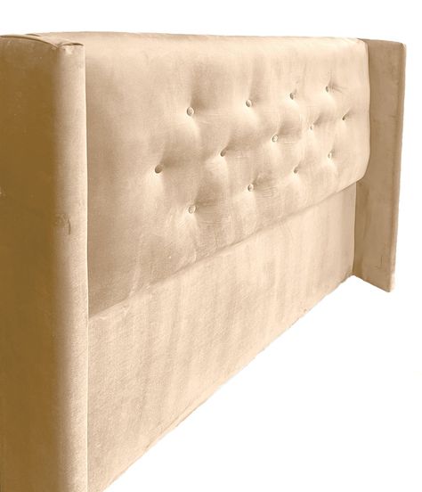 Respaldo Argos King Felpa Beige-2