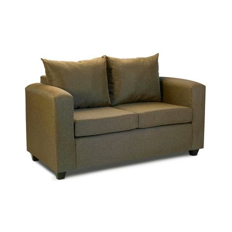 Sofa Niza 2 Cuerpos Tela Beige-2