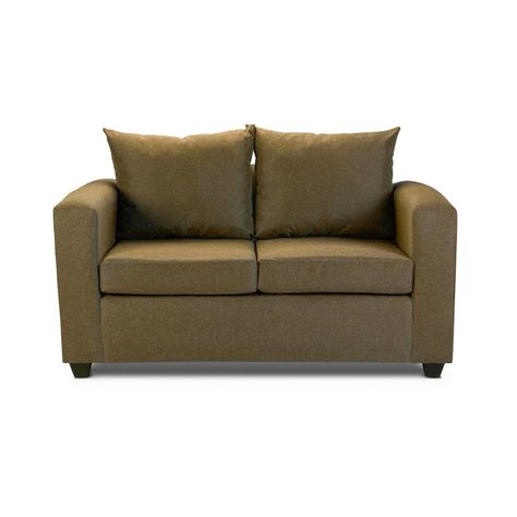 Sofa Niza 2 Cuerpos Tela Beige-0