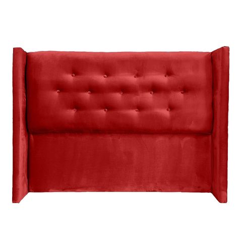Respaldo Argos King Felpa Rojo-0
