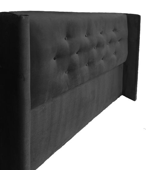 Respaldo Argos King Felpa Negro-2