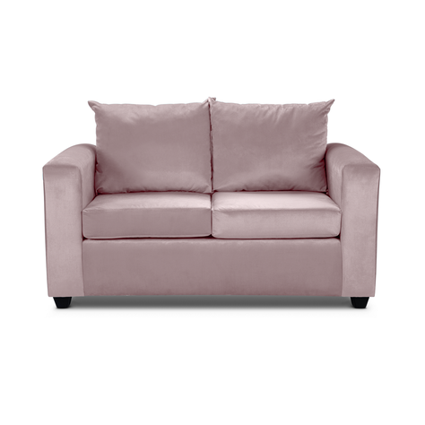 Sofa Niza 2 Cuerpos Felpa Beige-0