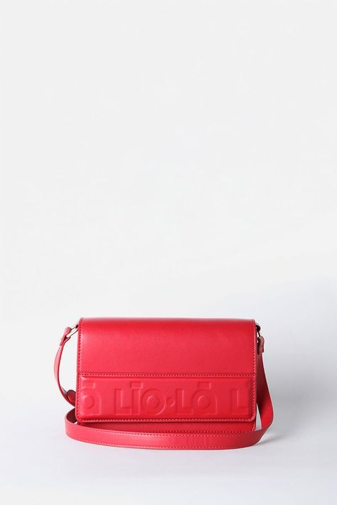 Cartera Logo Liola, Efecto Cuero, Rojo Liola-0