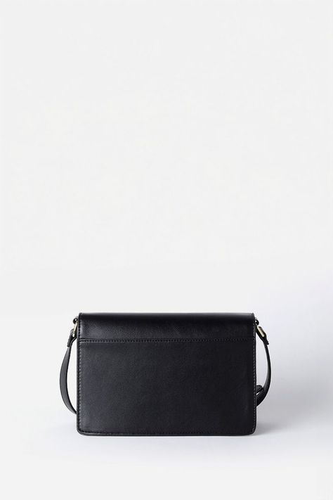 Cartera Logo Liola, Efecto Cuero, Negro Liola-2