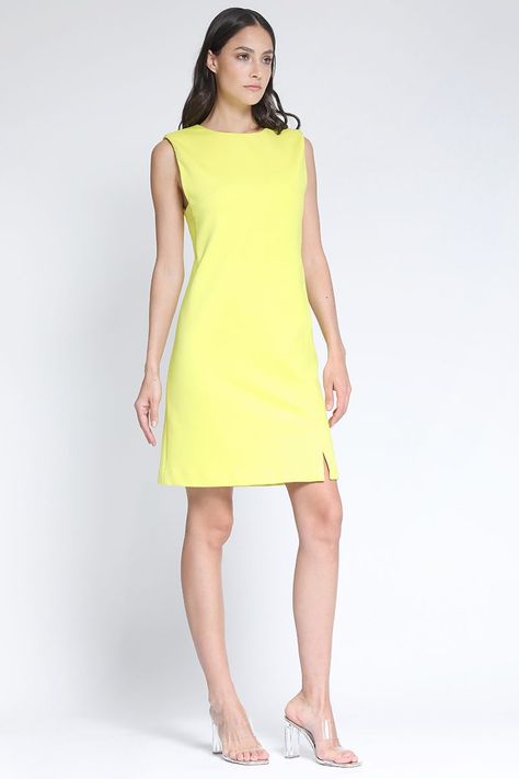 Vestido Corto Entallado Pistacho Liola-3