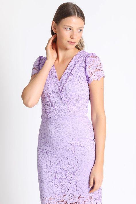 Vestido Midi Estampado Lila Liola-3