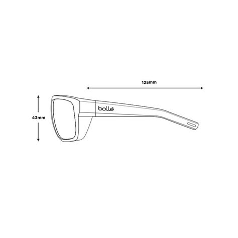 Lentes de Sol Bollé Polarizados Vulture Grey-Blue-2