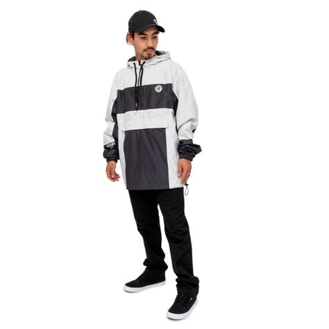 Cortaviento PUZZLE Off White / Black-2