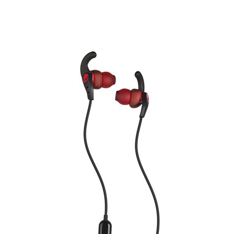 Skullcandy Set in Ear Sport Earbuds - Black/Red-0