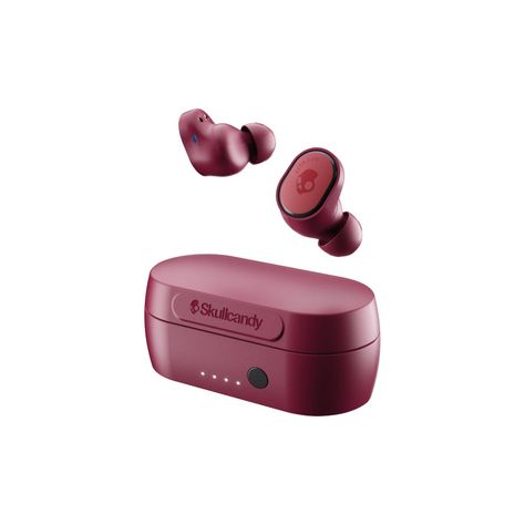 Skullcandy Sesh Evo True Wireless Earbuds - Deep Red-0