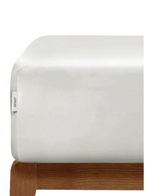 Sábana Bajera 100% seda Mulberry  Queen Blanca-0