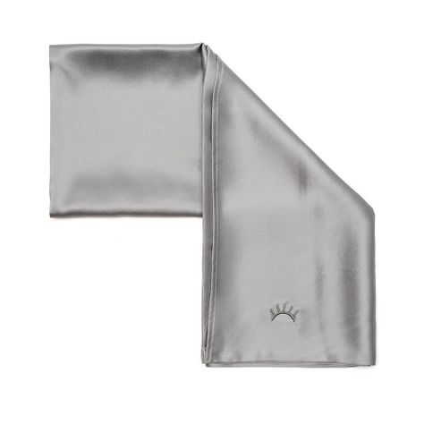 Funda 100% Seda de 25mm King Gris Perla-2