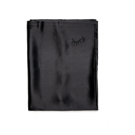 Funda 100% Seda de 25mm King  Negra-4